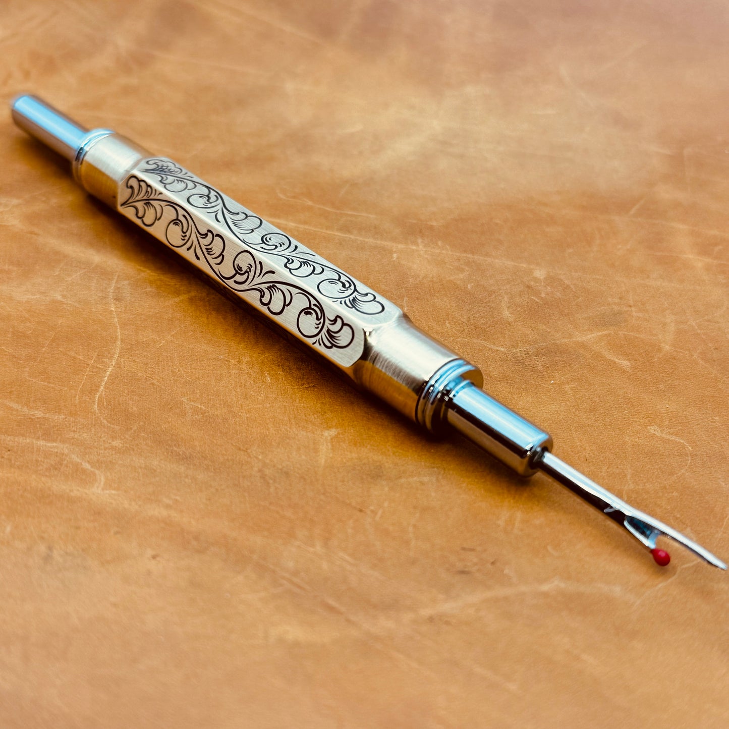 Hand Engraved Seam Ripper/Stilleto