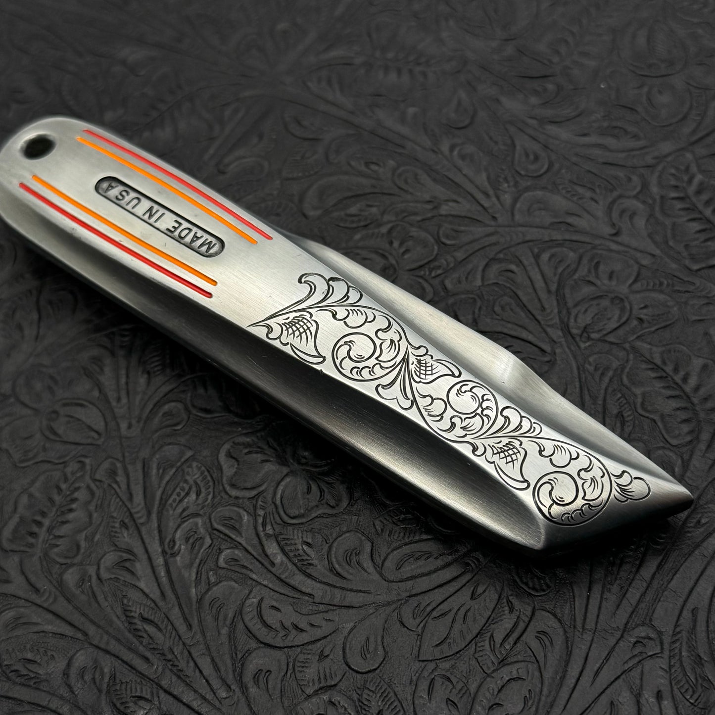 Hand Engraved (retractable) Utility Knife