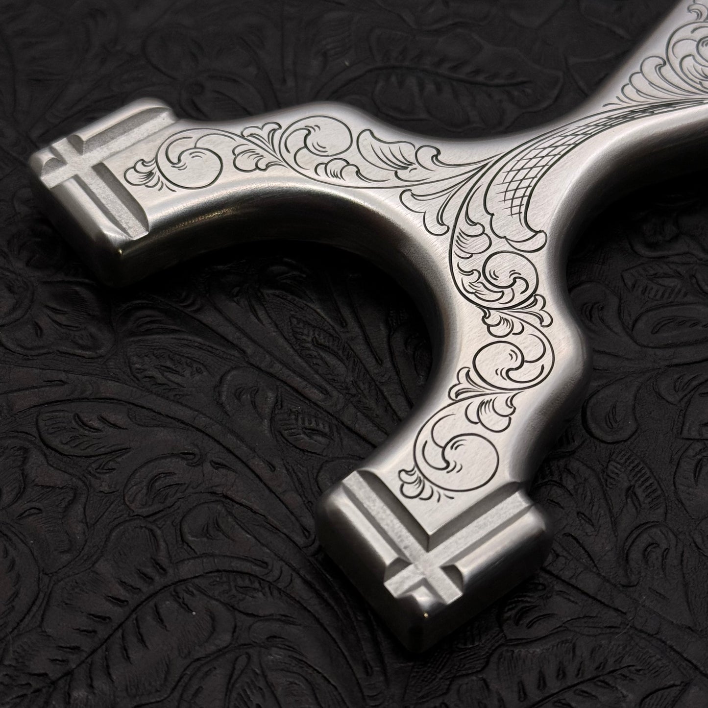 Hand Engraved SimpleShot Slingshot