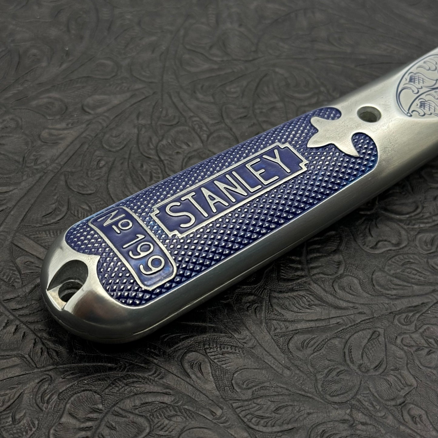 Hand Engraved Stanley (fixed blade) Utility Knife