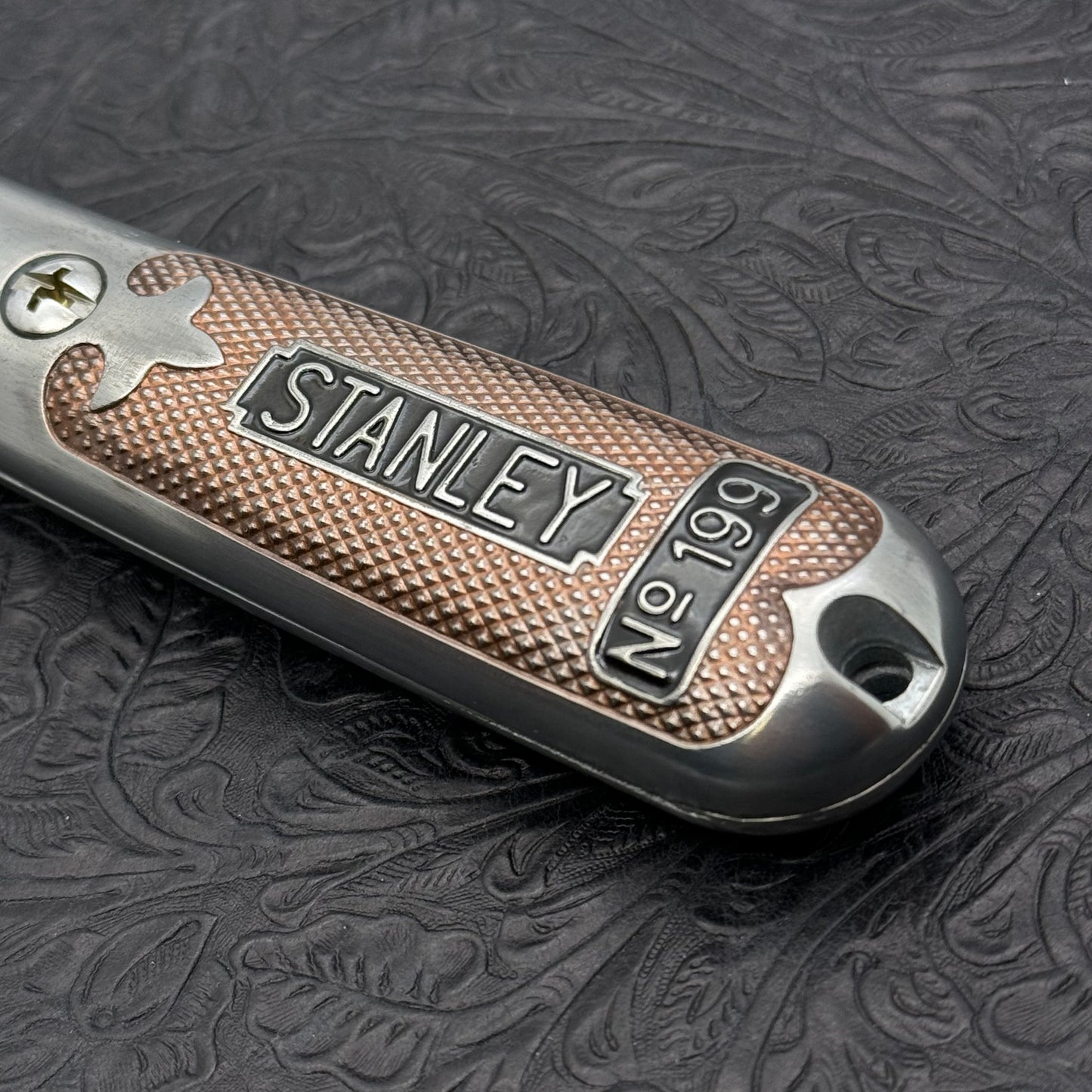 Hand Engraved Stanley (fixed blade) Utility Knife