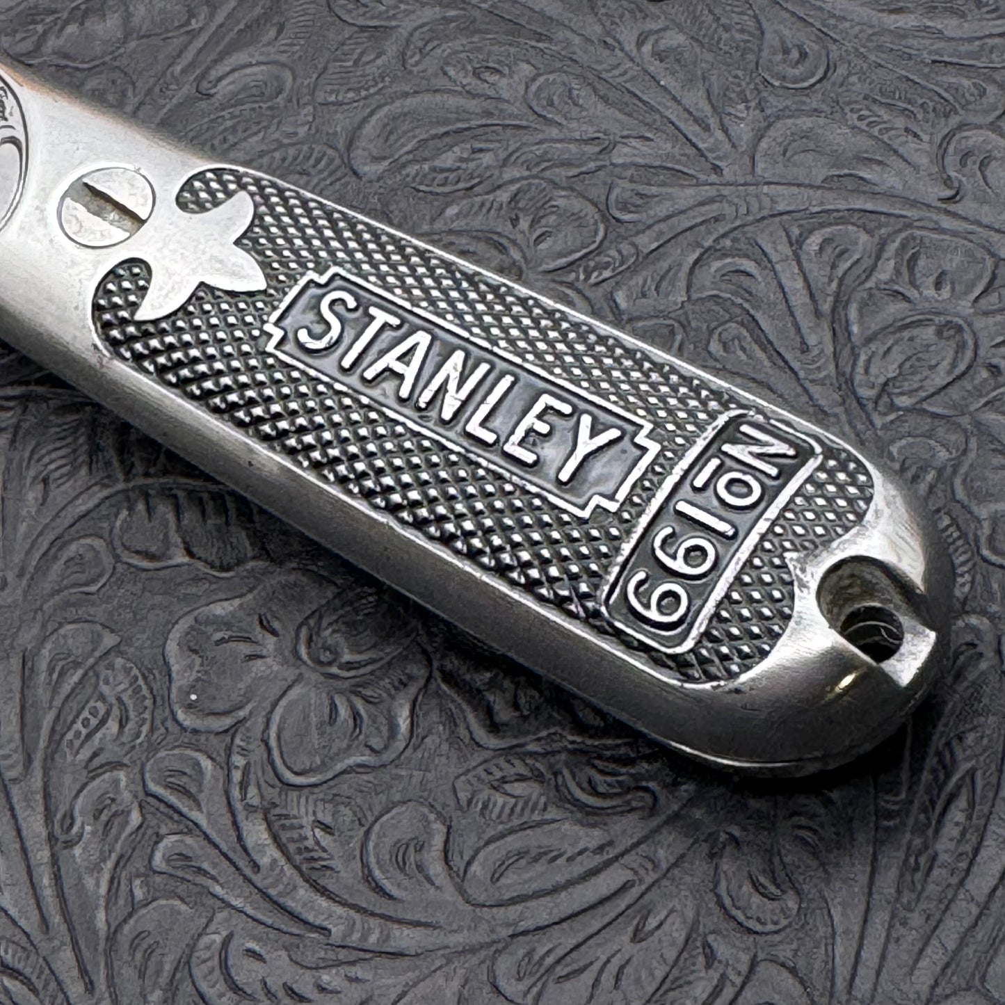 Hand Engraved Stanley (fixed blade) Utility Knife