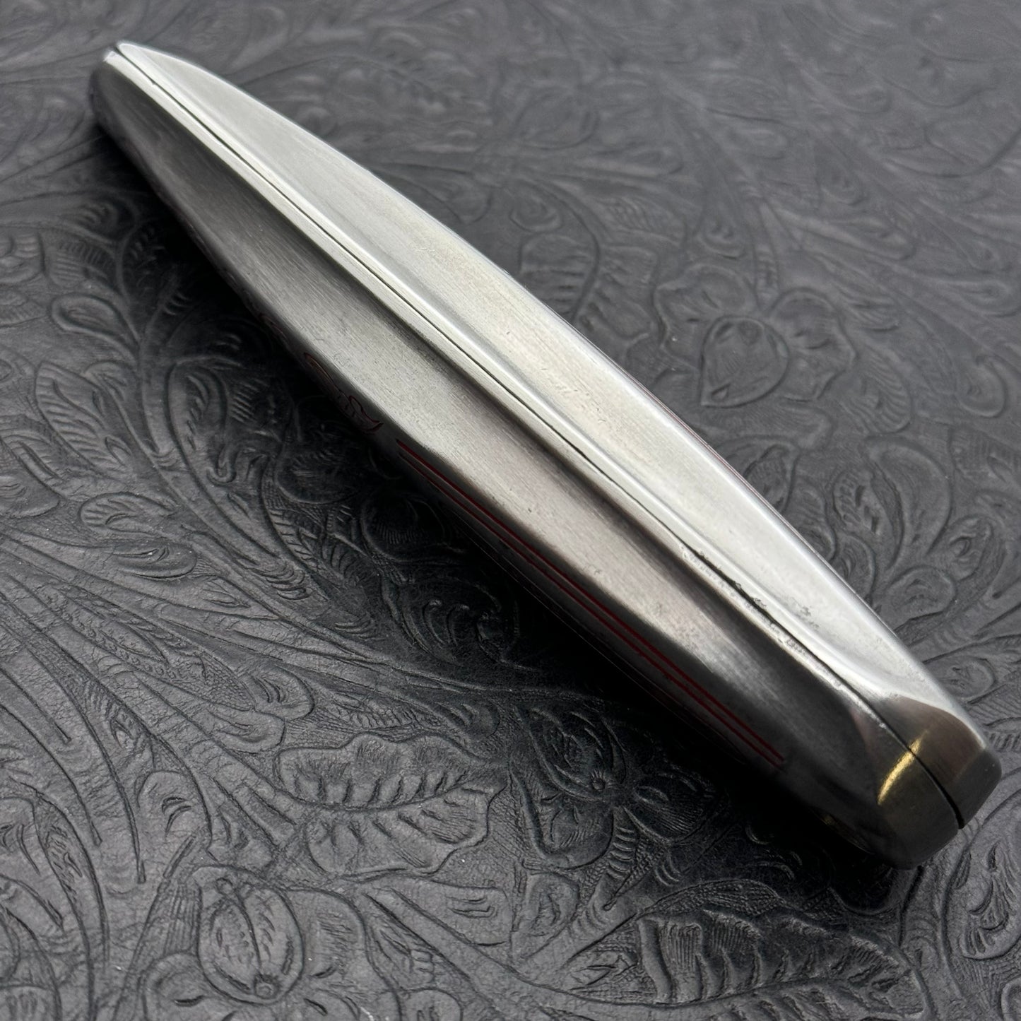 Hand Engraved (fixed blade) Utility Knife