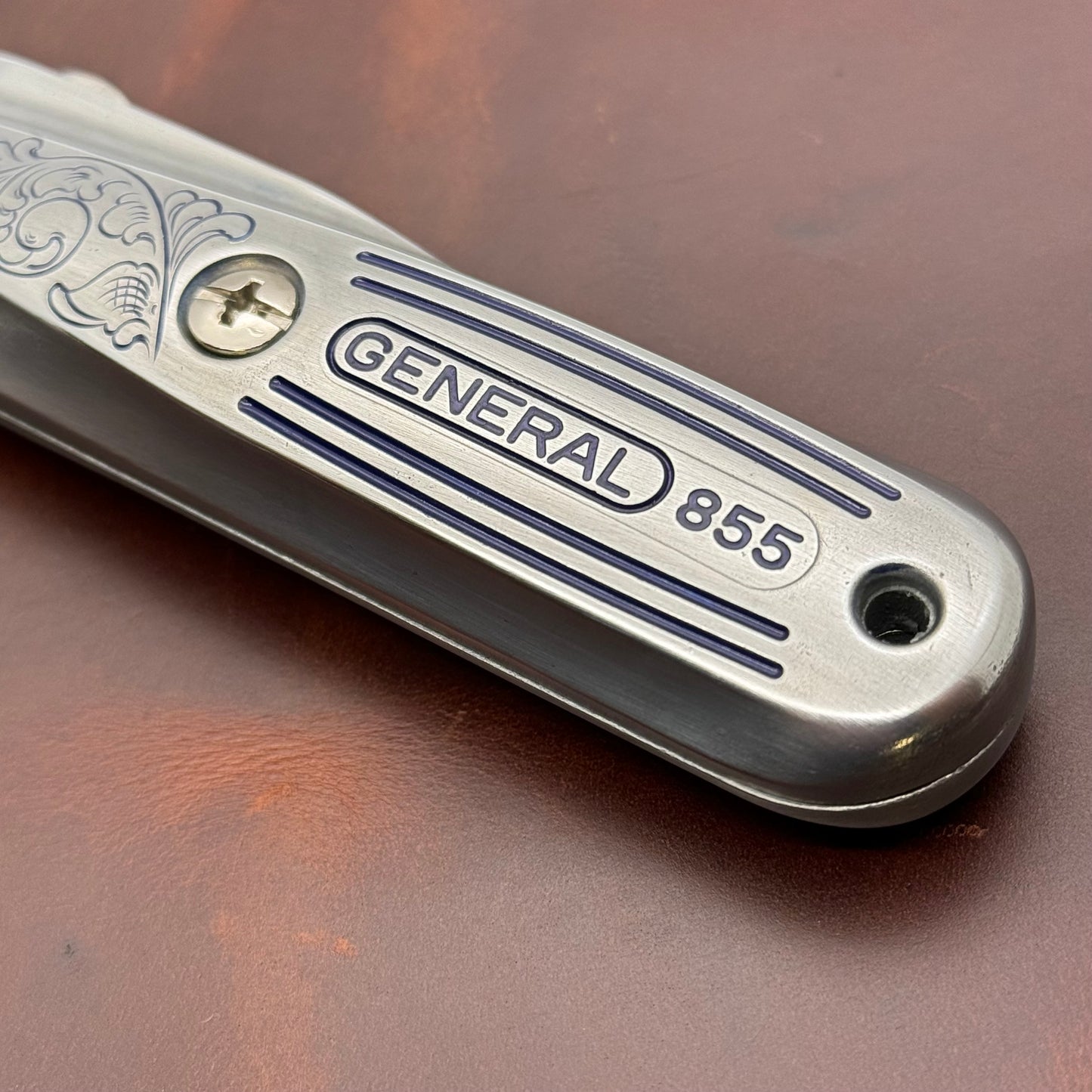 Hand Engraved General (retractable) Utility Knife