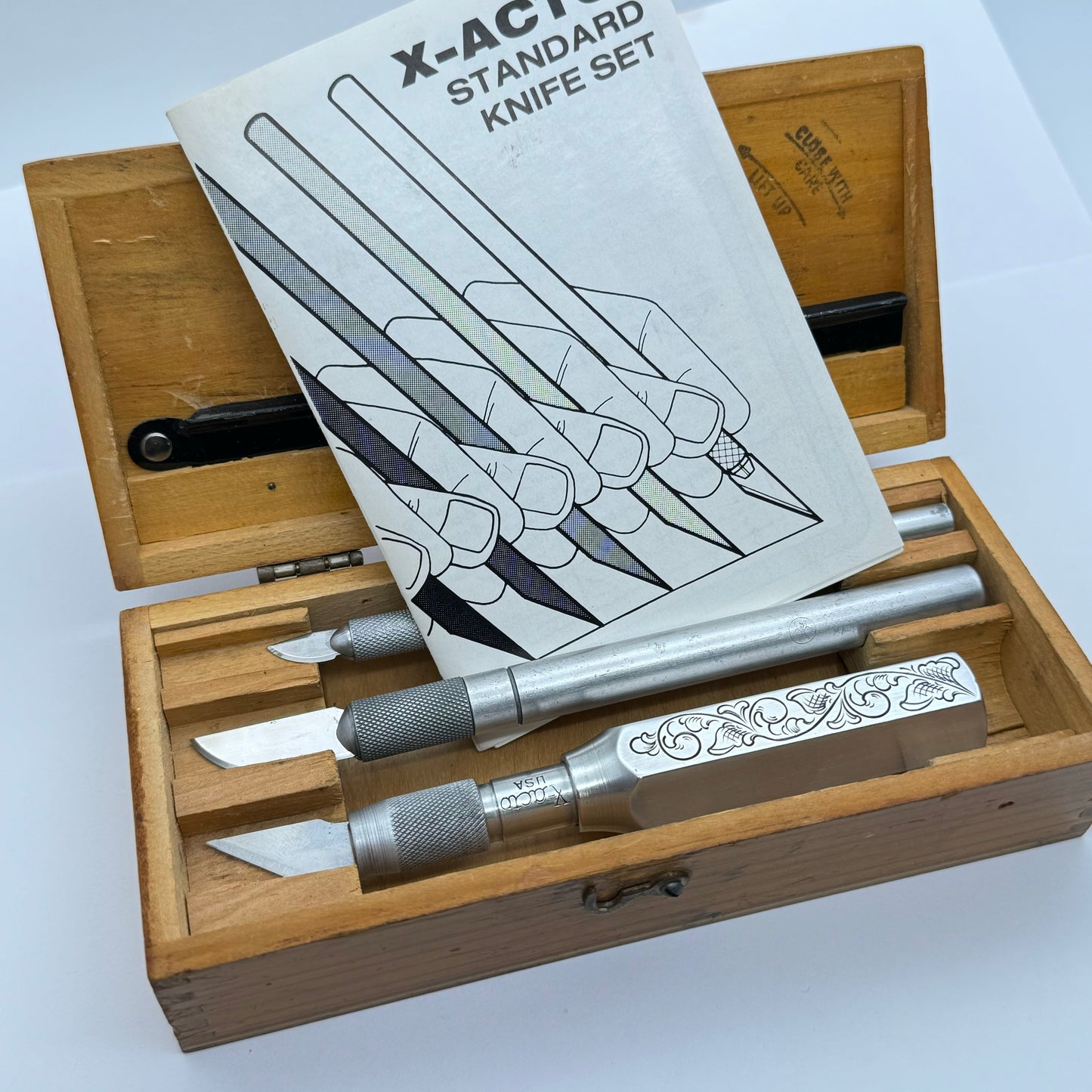 Hand Engraved Vintage X-ACTO Knife
