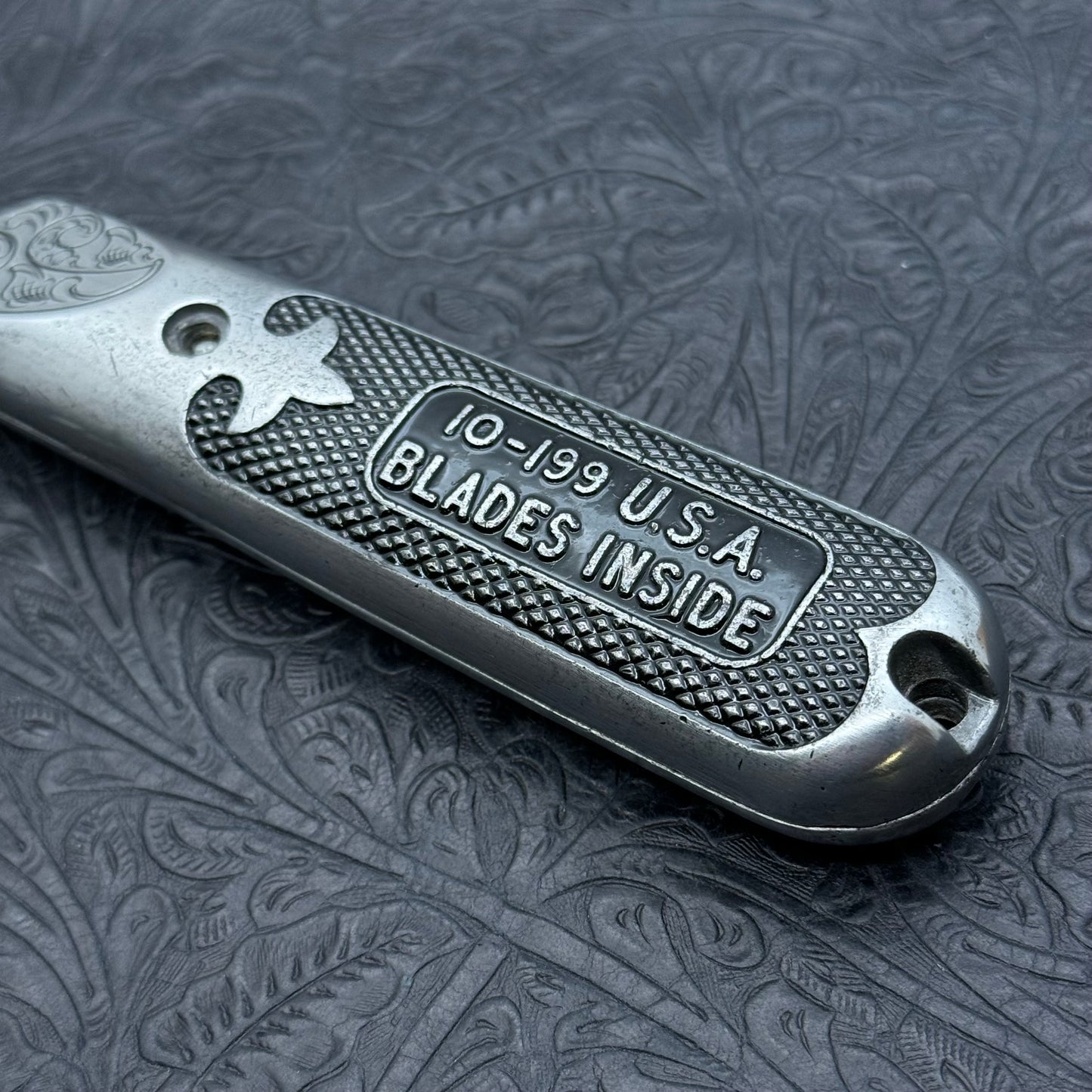 Hand Engraved Stanley (fixed blade) Utility Knife
