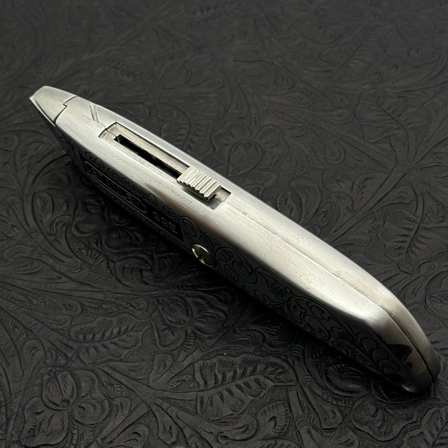 Hand Engraved Stanley (retractable) Utility Knife