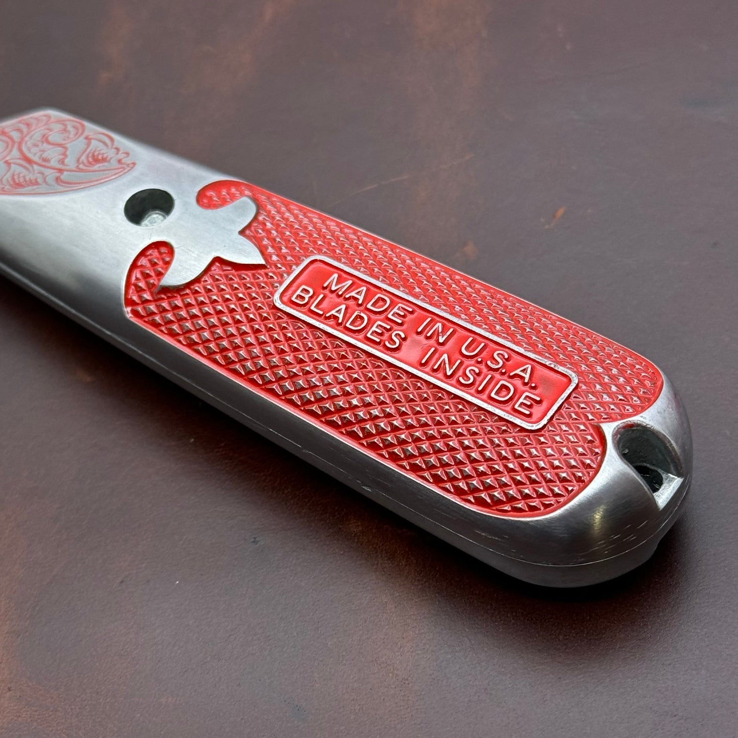 Hand Engraved Stanley 299 (fixed blade) Utility Knife