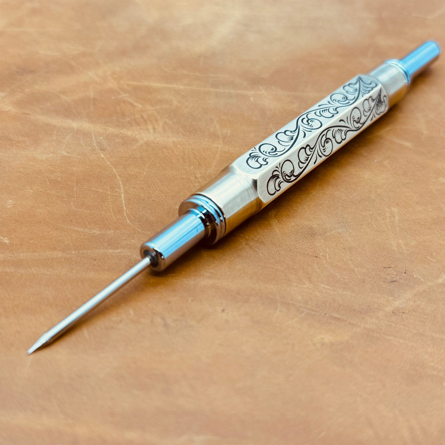 Hand Engraved Seam Ripper/Stilleto