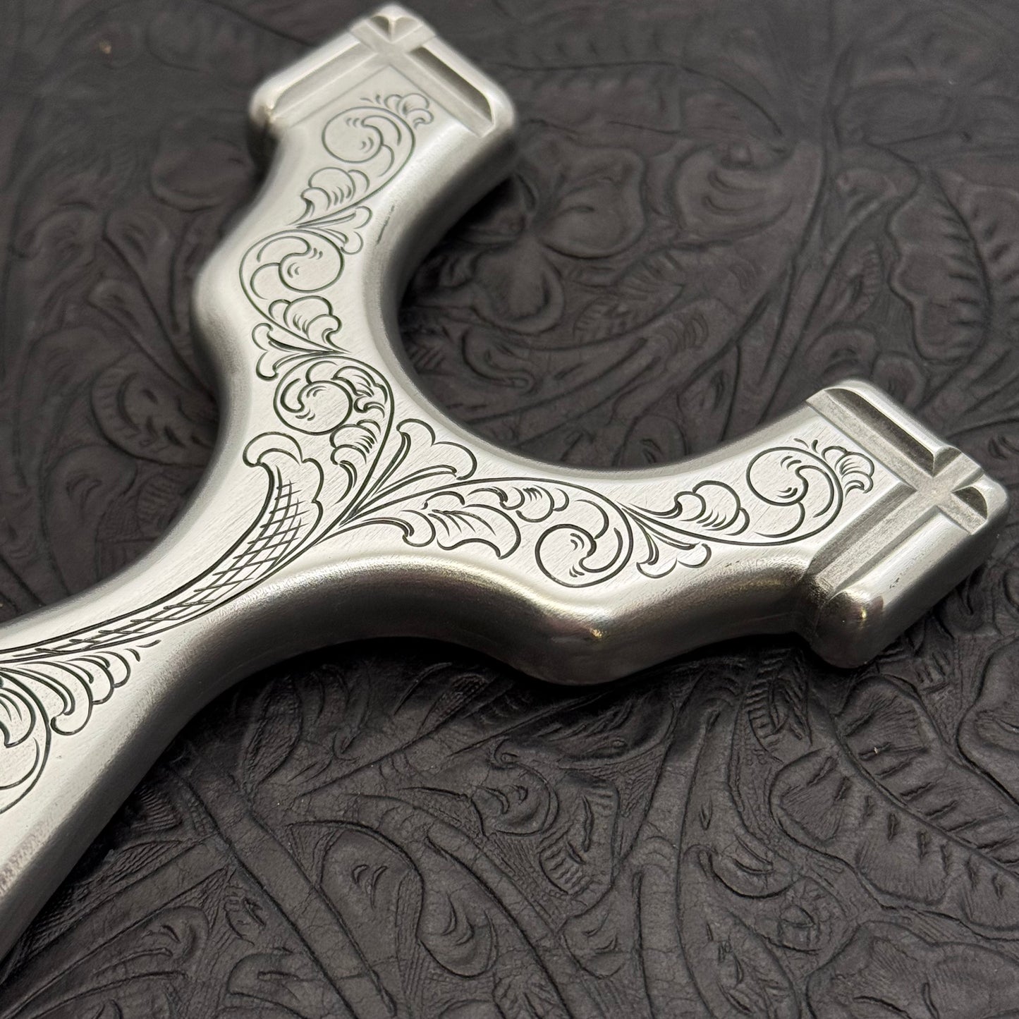 Hand Engraved SimpleShot Slingshot
