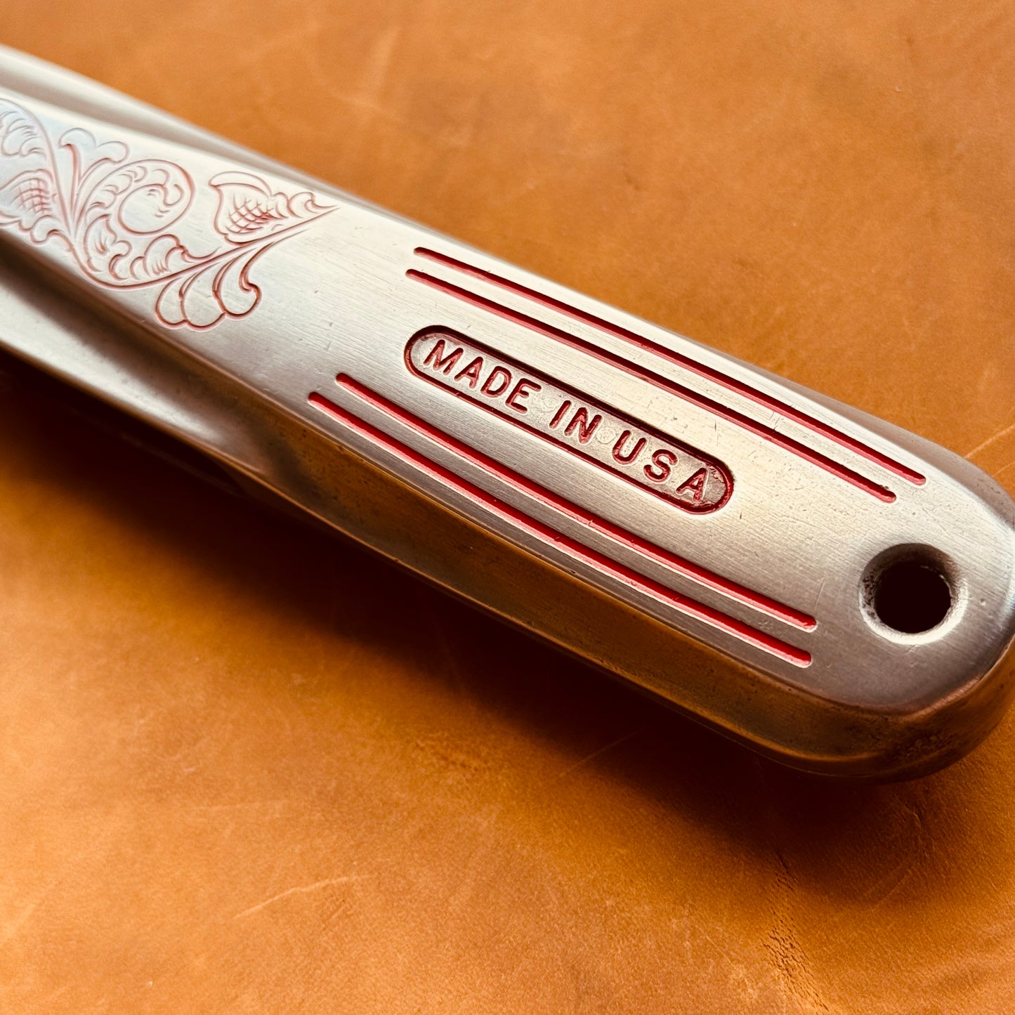 Hand Engraved Craftsman (retractable) Utility Knife