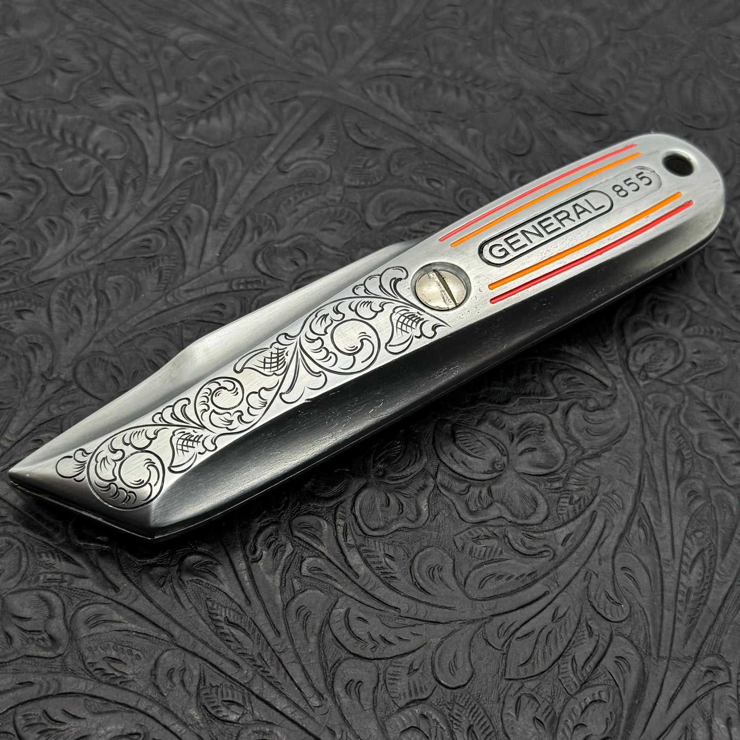 Hand Engraved (retractable) Utility Knife