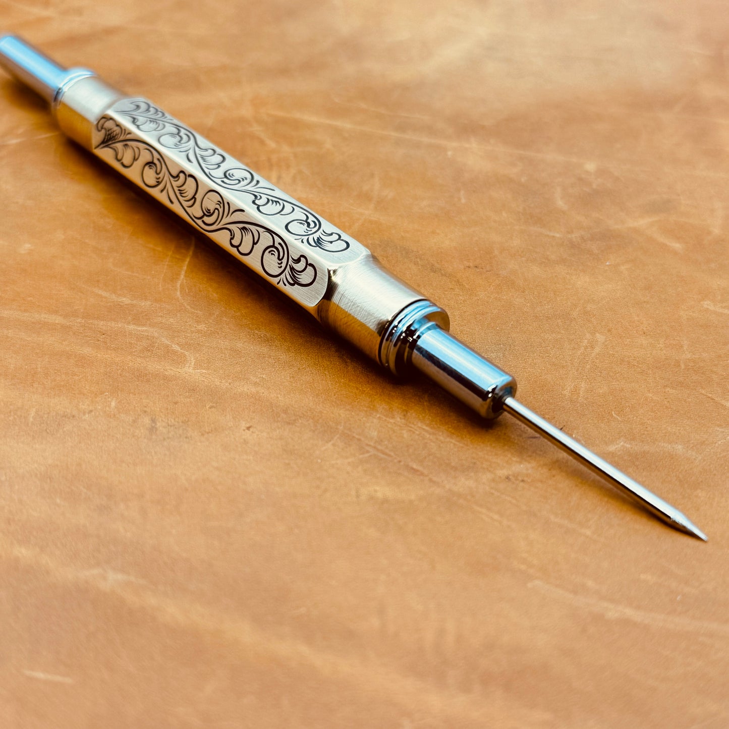 Hand Engraved Seam Ripper/Stilleto