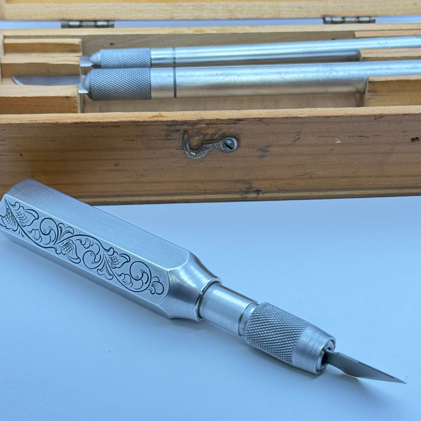 Hand Engraved Vintage X-ACTO Knife