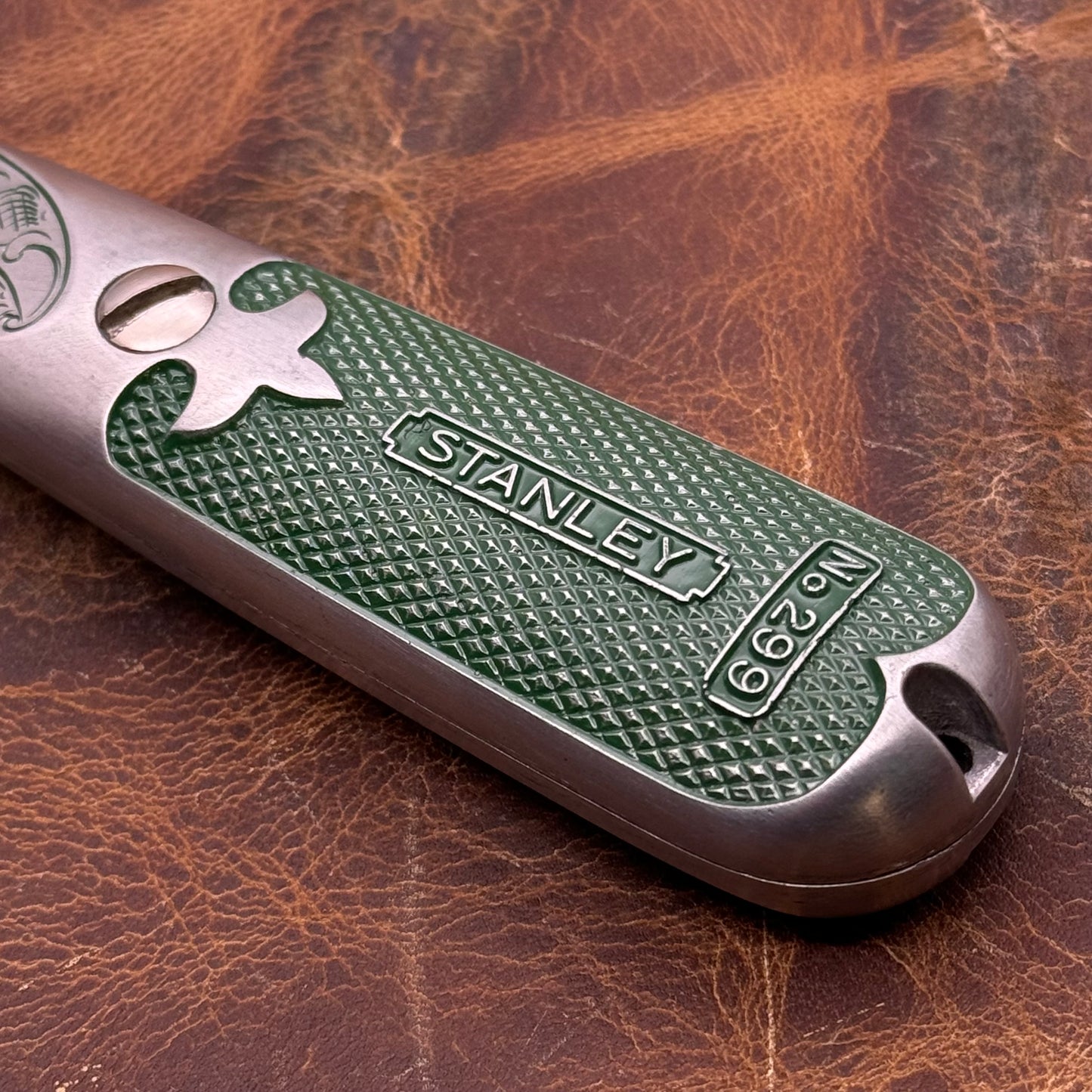 Hand Engraved Stanley 299 (fixed blade) Utility Knife