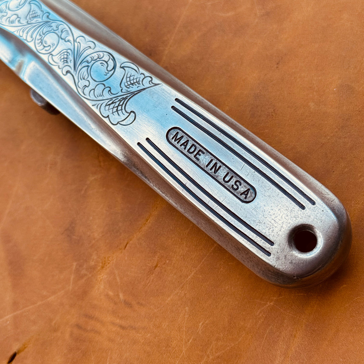 Hand Engraved Craftsman (retractable) Utility Knife