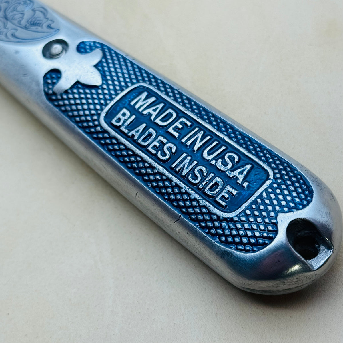 Hand Engraved Stanley (fixed blade) Utility Knife