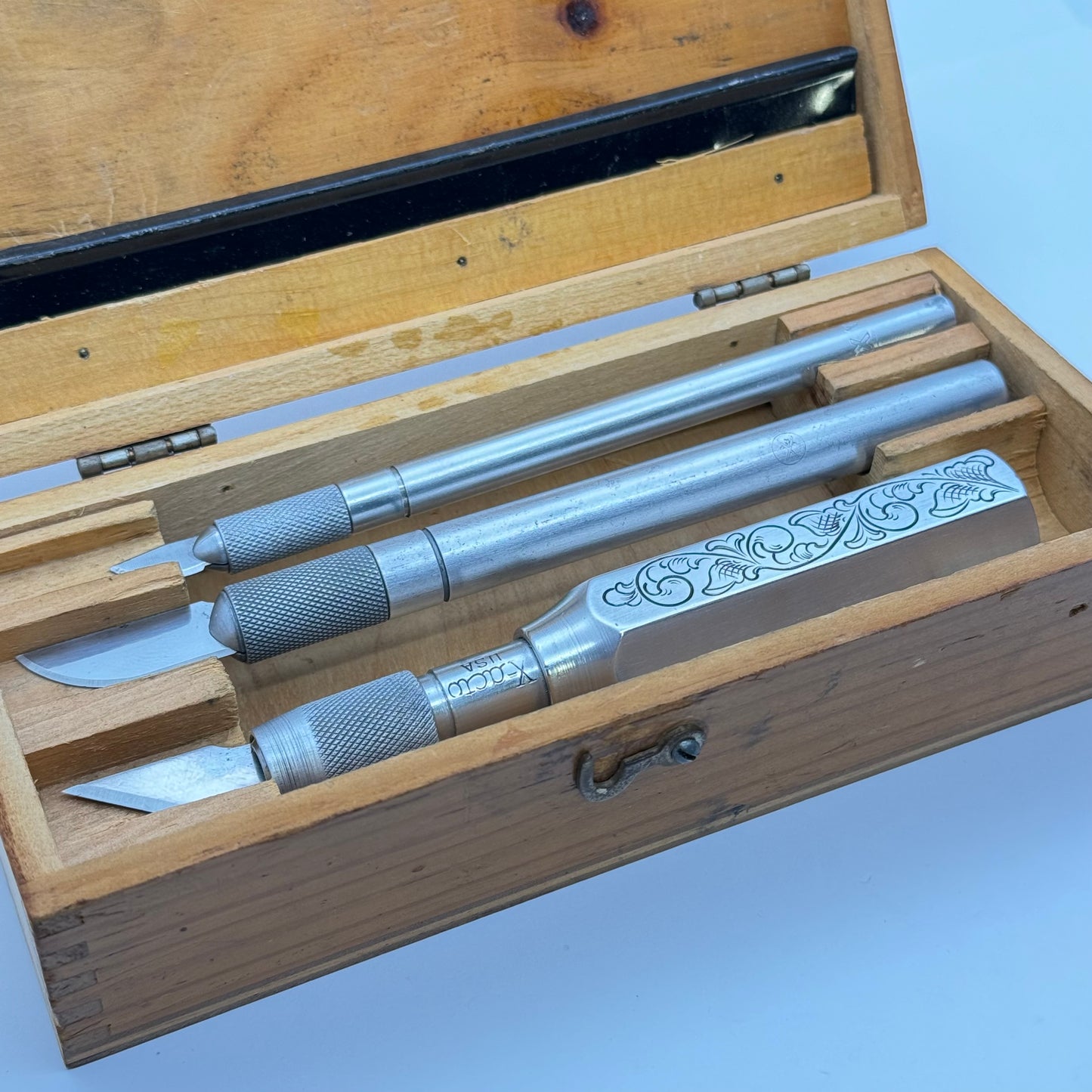 Hand Engraved Vintage X-ACTO Knife