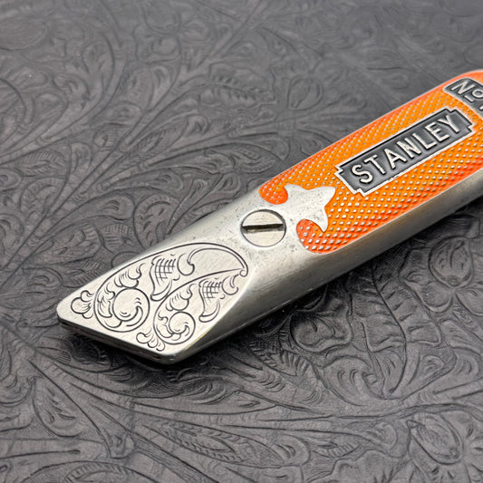 Hand Engraved Stanley (fixed blade) Utility Knife