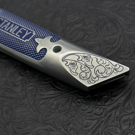 Hand Engraved Stanley (fixed blade) Utility Knife