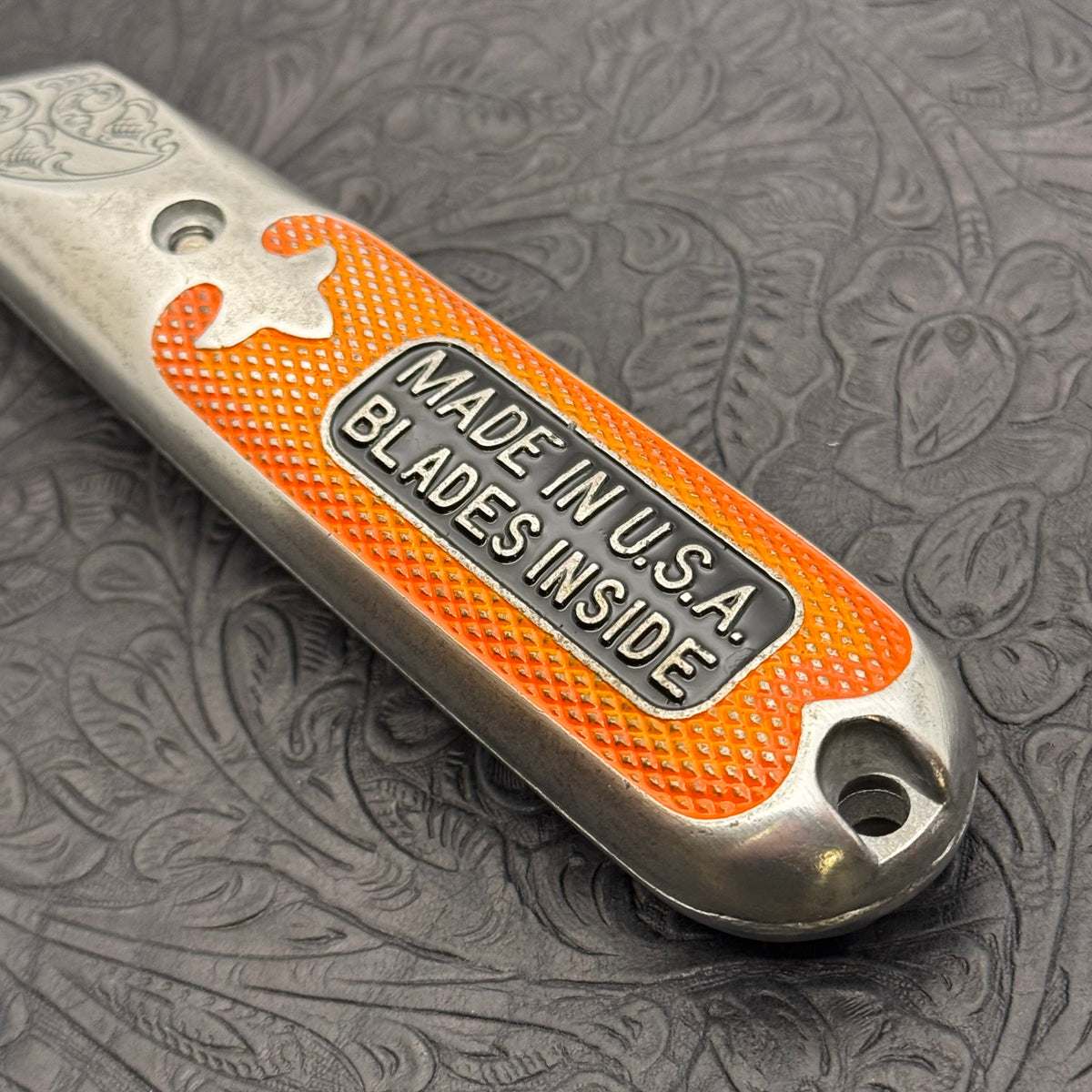 Hand Engraved Stanley (fixed blade) Utility Knife