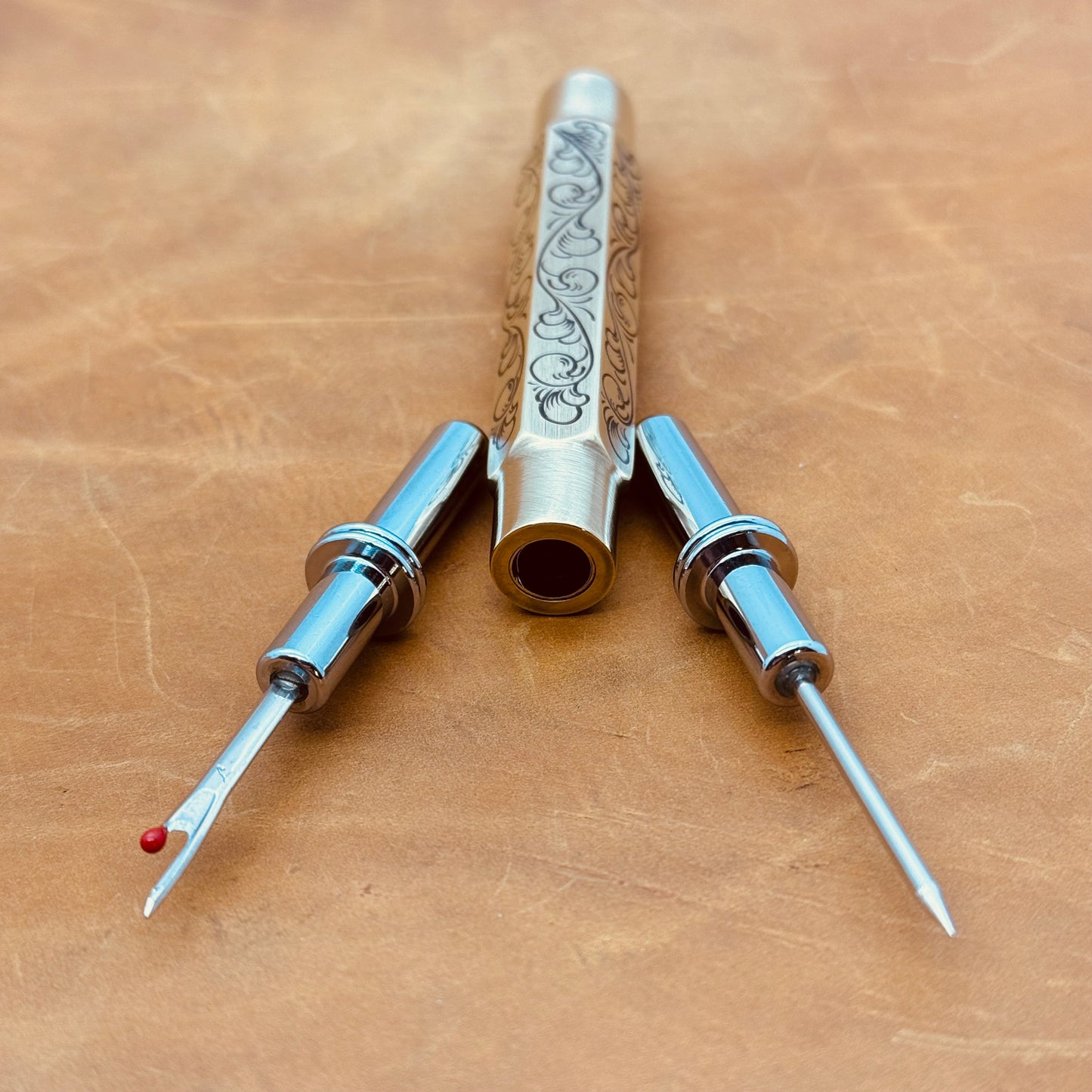 Hand Engraved Seam Ripper/Stilleto