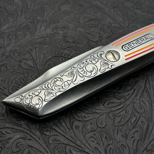 Hand Engraved (retractable) Utility Knife