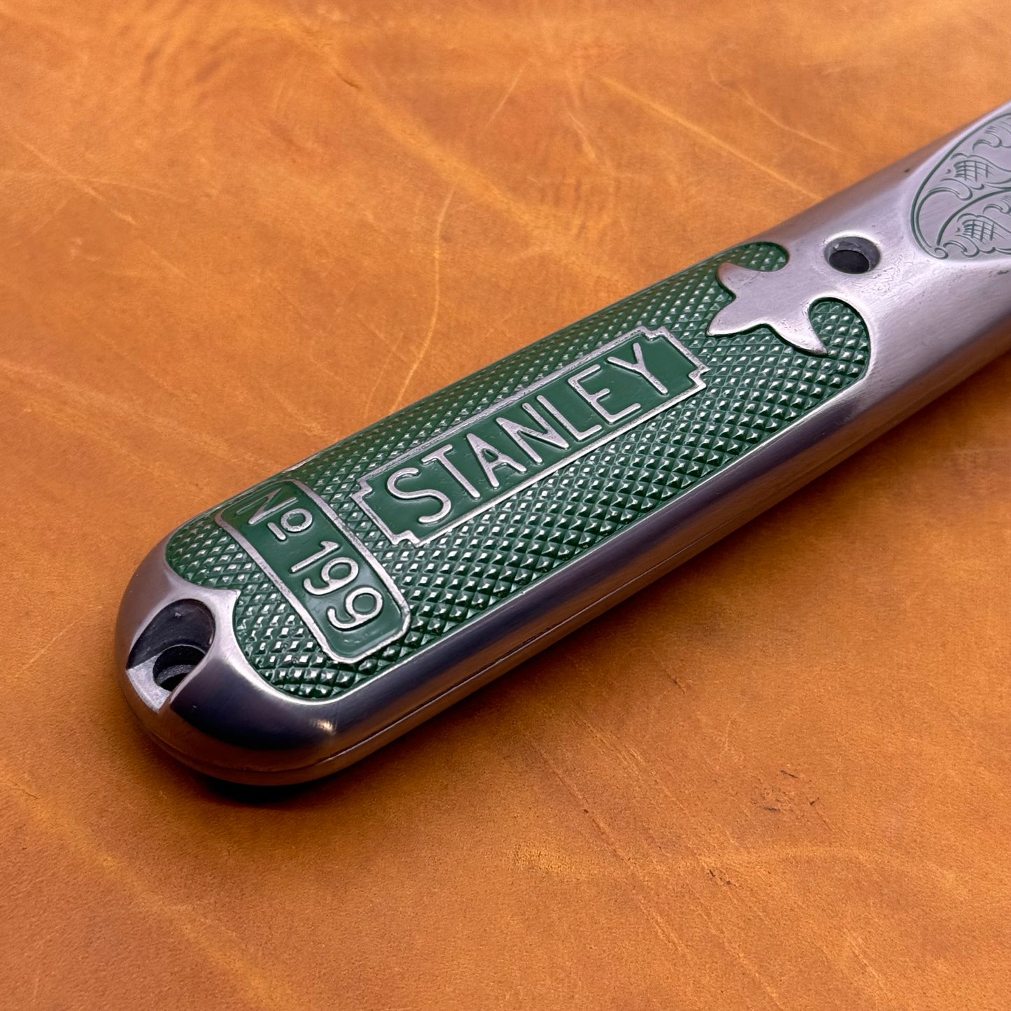 Hand Engraved Stanley (fixed blade) Utility Knife