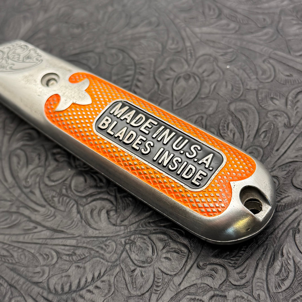 Hand Engraved Stanley (fixed blade) Utility Knife