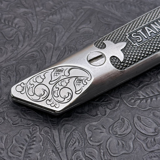 Hand Engraved Stanley (fixed blade) Utility Knife