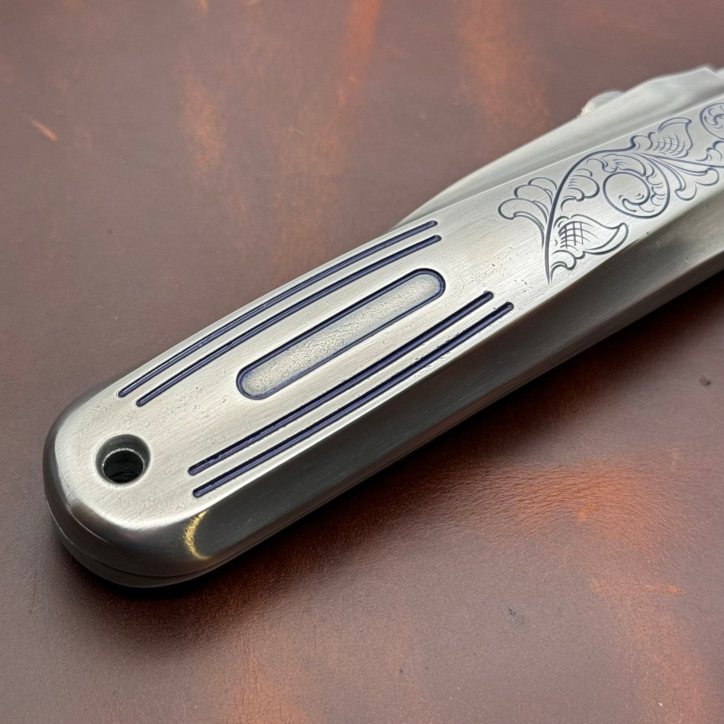 Hand Engraved General (retractable) Utility Knife