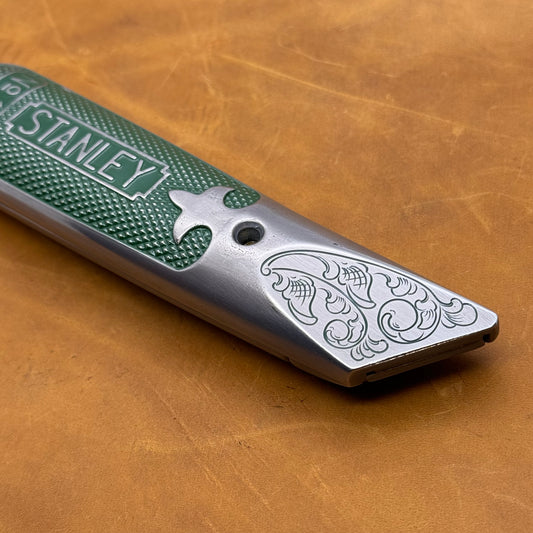 Hand Engraved Stanley (fixed blade) Utility Knife