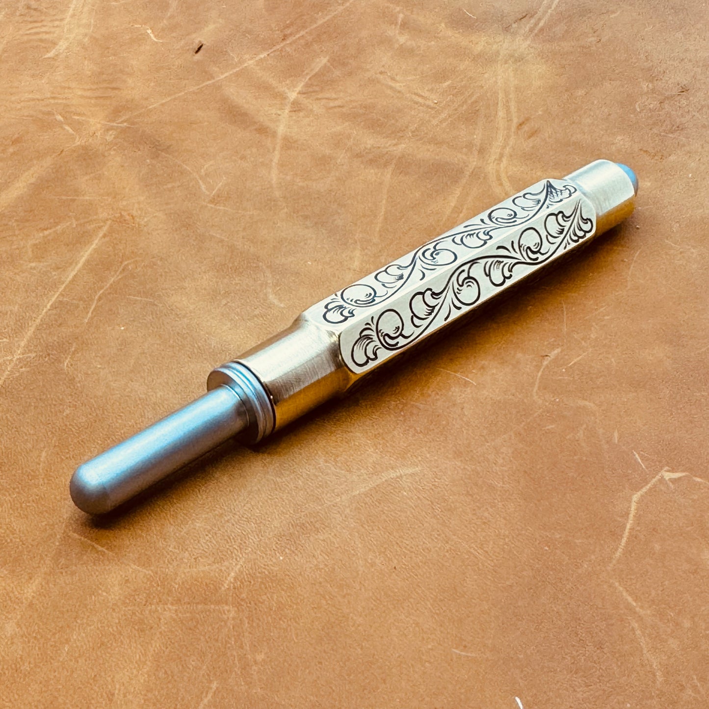 Hand Engraved Crochet Needle Kit