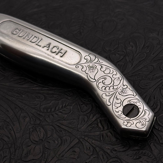 Hand Engraved Gundlach Carpet Knife