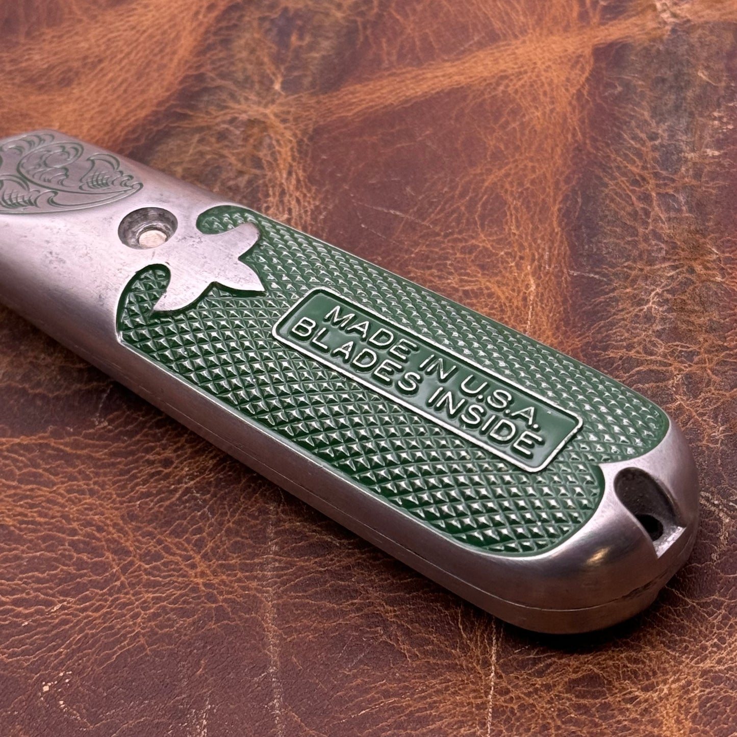 Hand Engraved Stanley 299 (fixed blade) Utility Knife