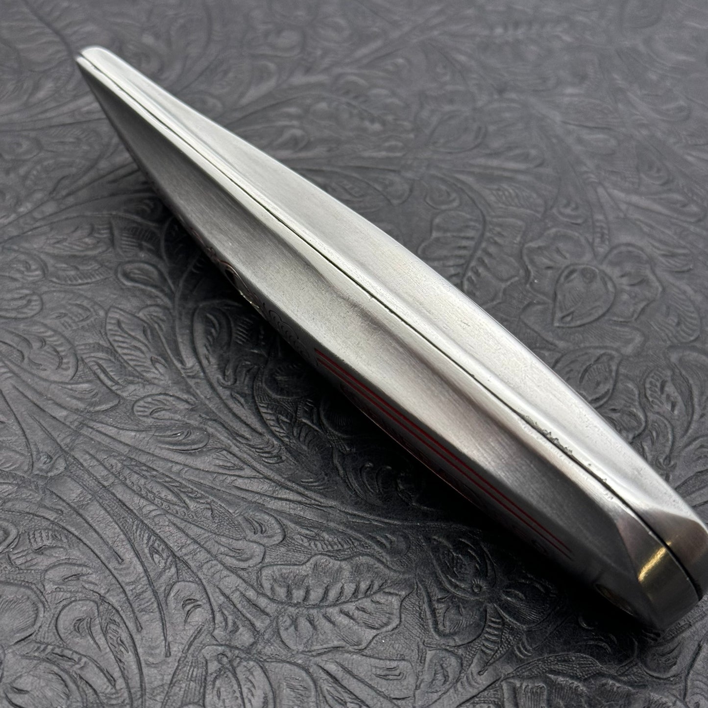 Hand Engraved (fixed blade) Utility Knife