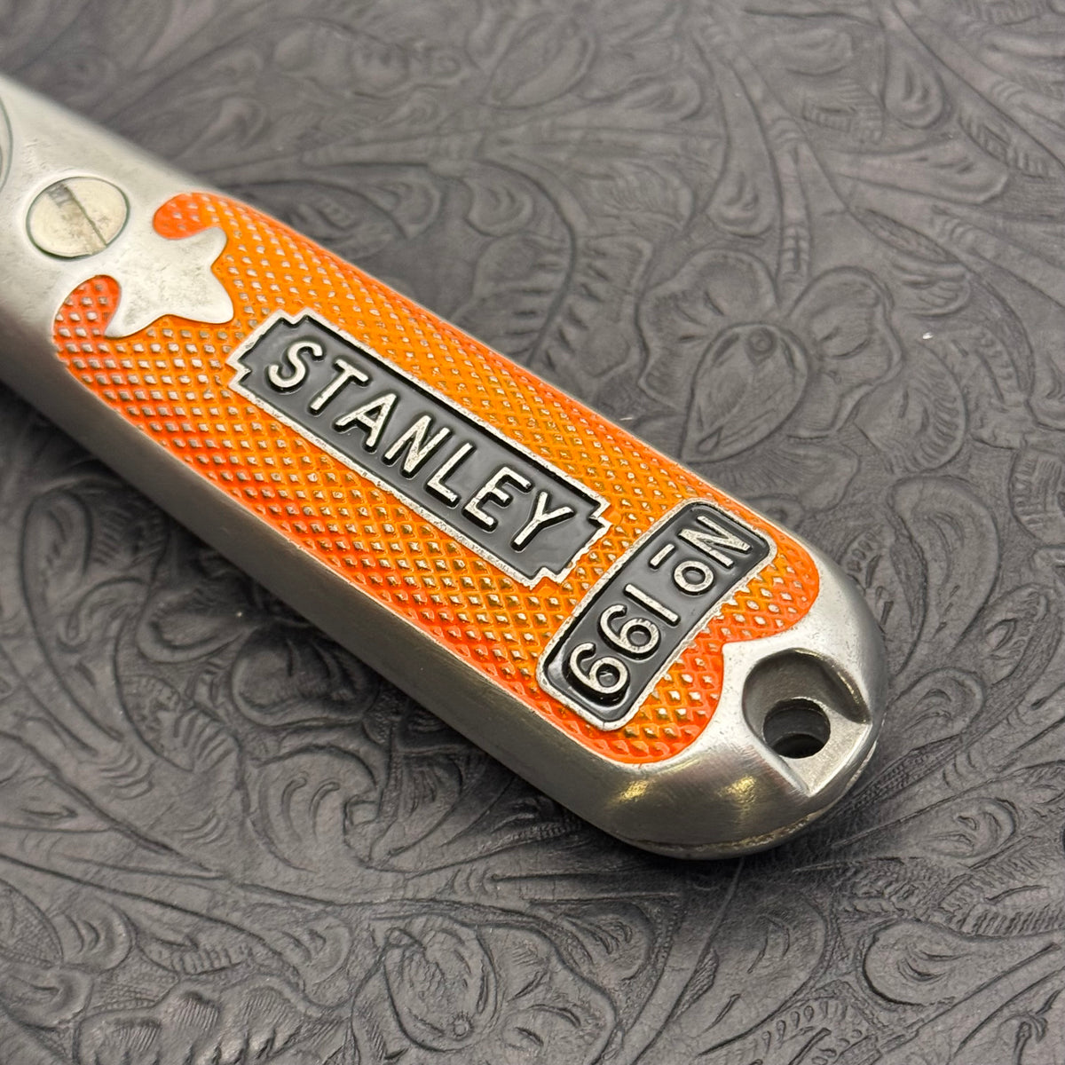 Hand Engraved Stanley (fixed blade) Utility Knife