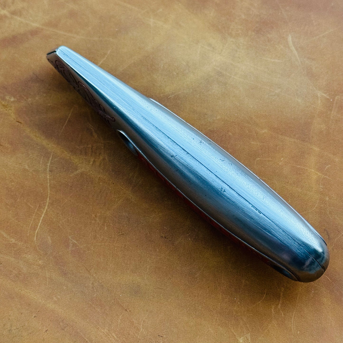 Hand Engraved Millers Falls (fixed blade) Utility Knife