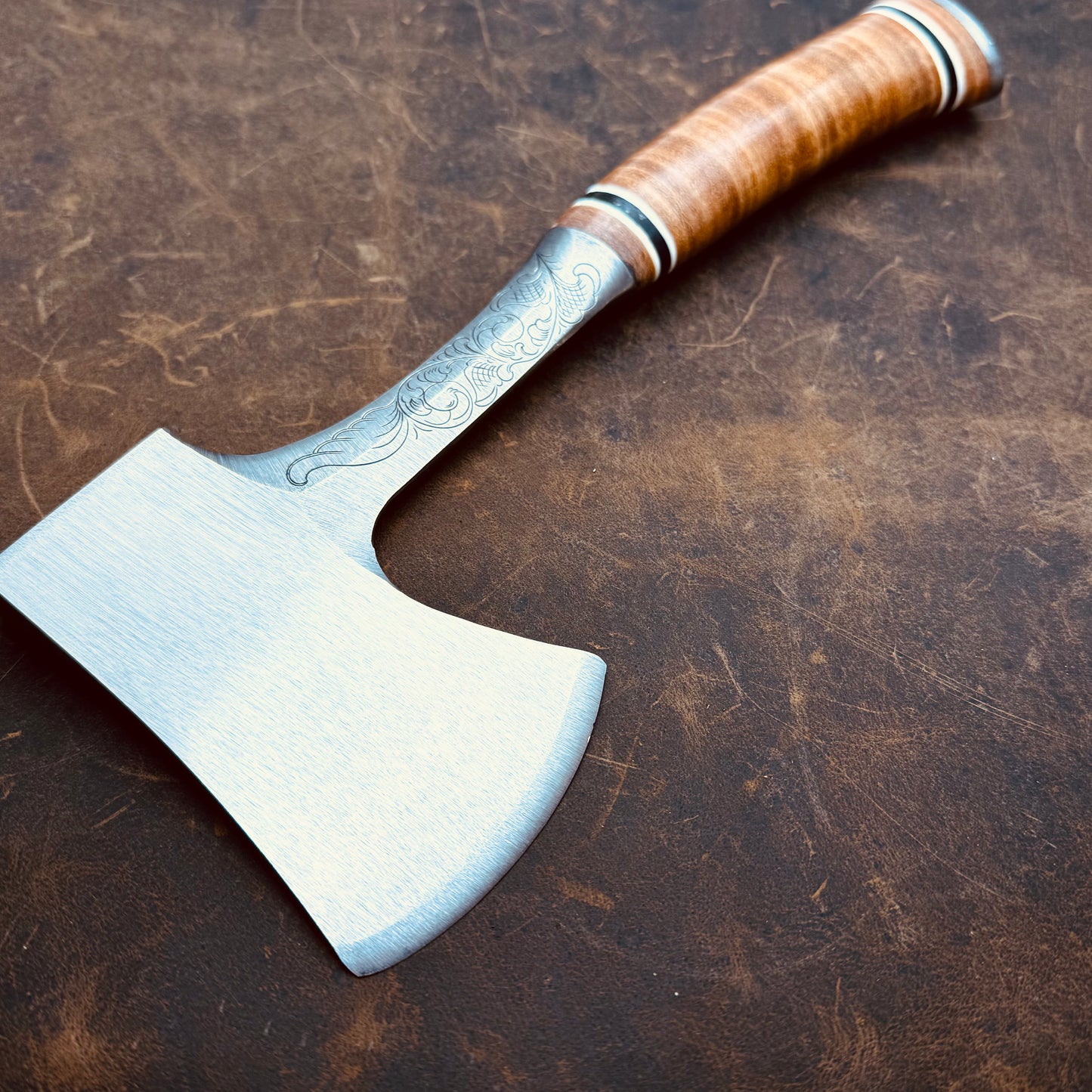 Hand Engraved Estwing Sportsman’s axe