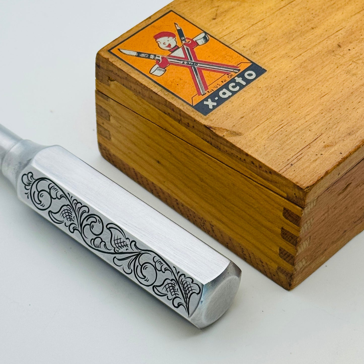 Hand Engraved Vintage X-ACTO Knife (Copy)
