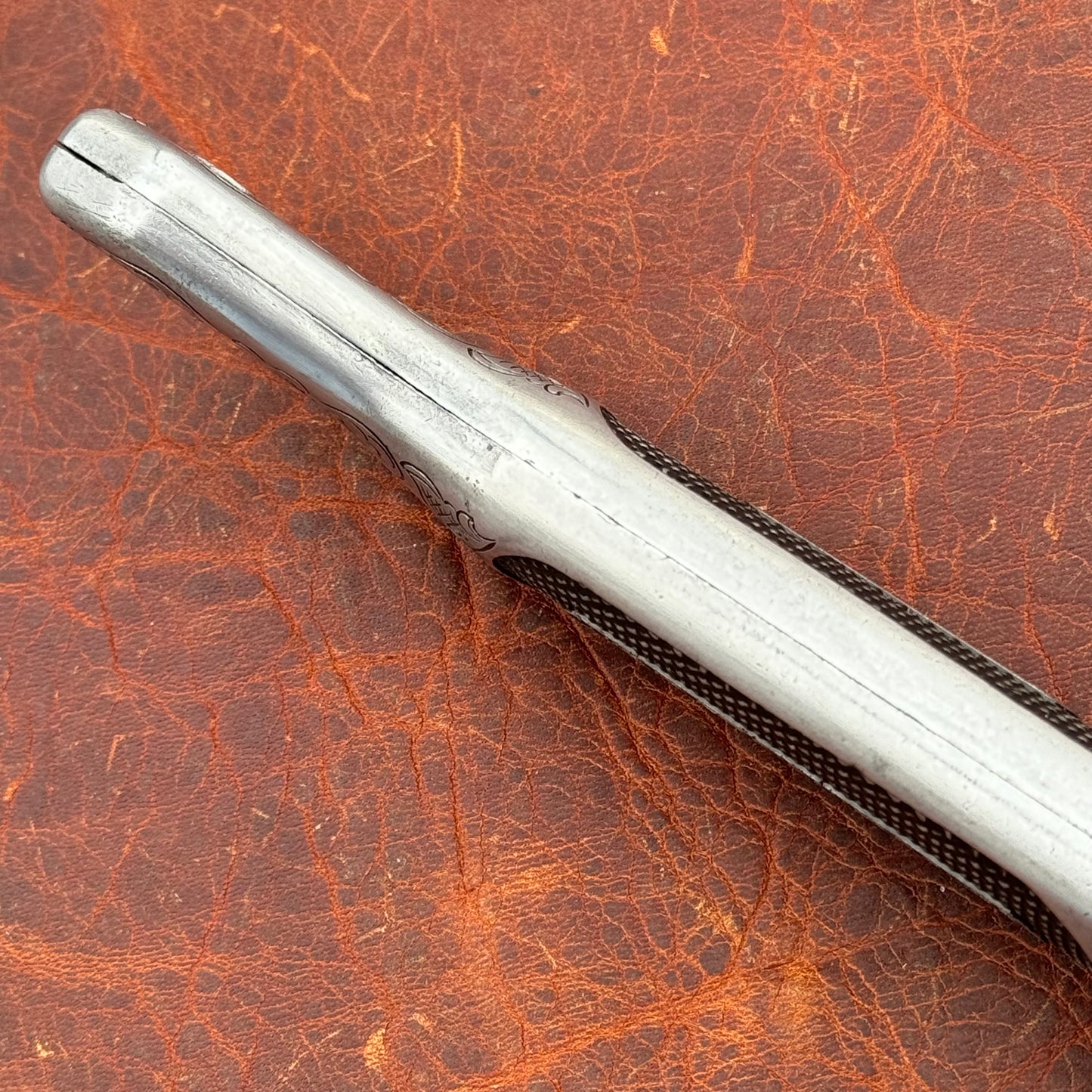 Hand Engraved Crain Carpet Knife