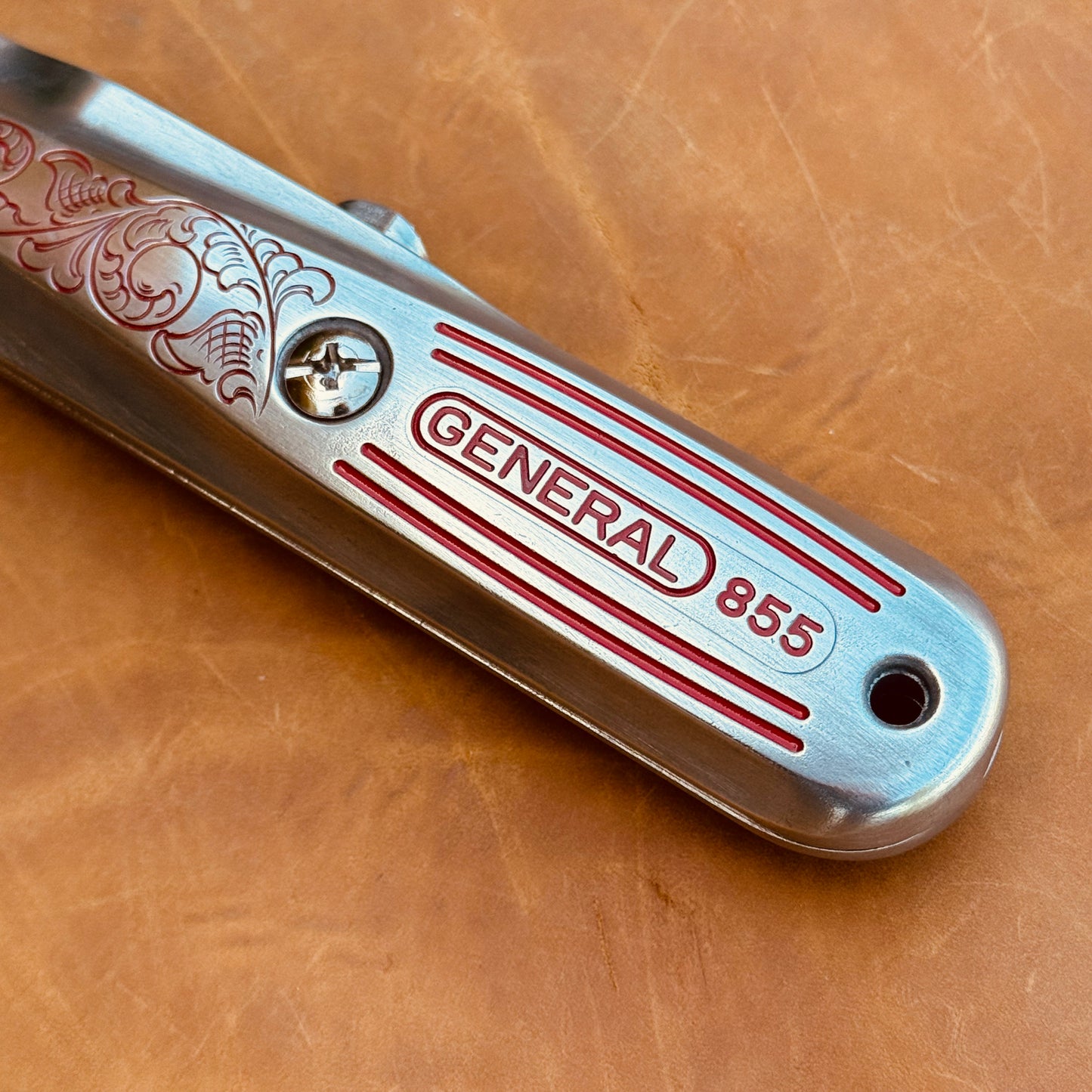 Hand Engraved General (retractable) Utility Knife
