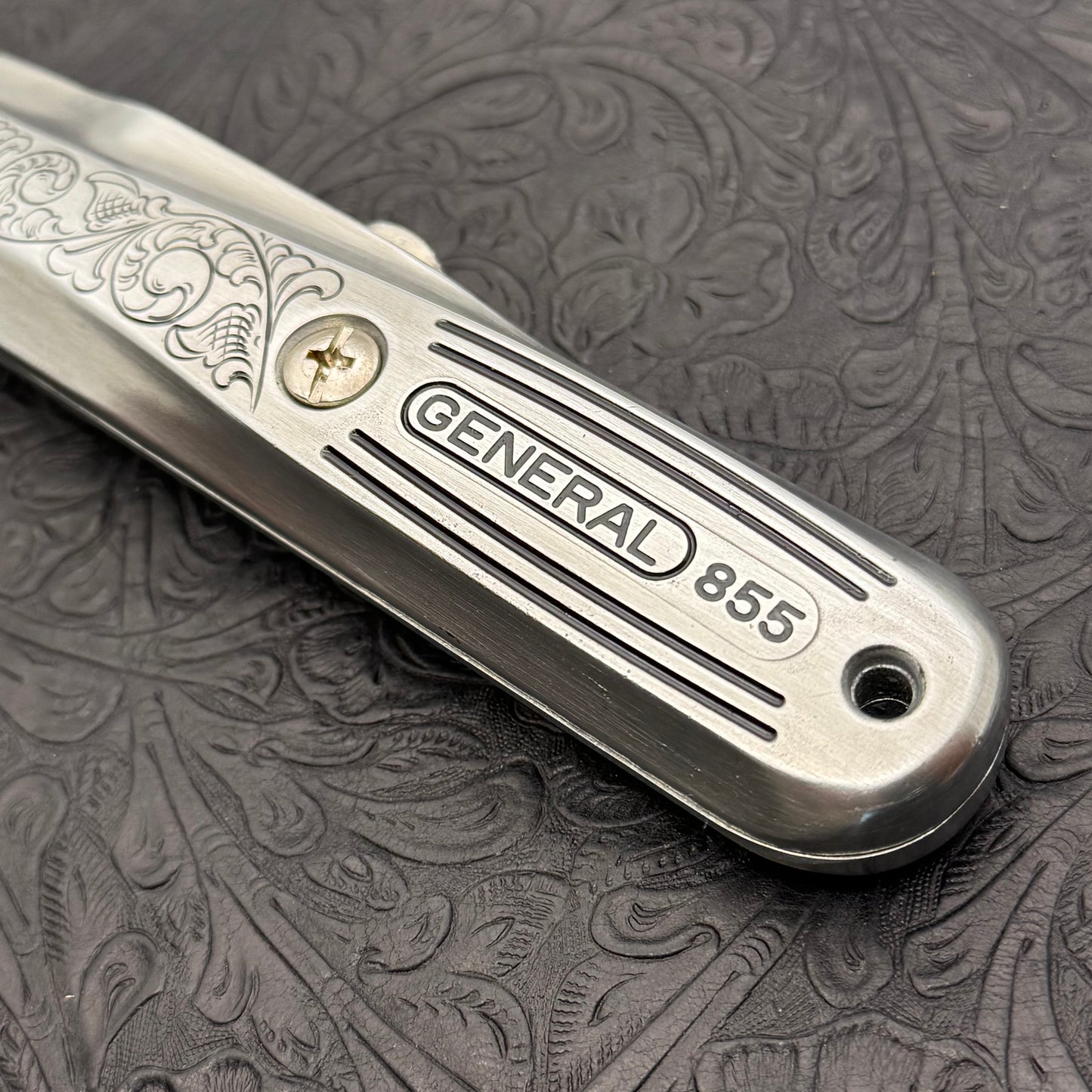 Hand Engraved General (retractable) Utility Knife