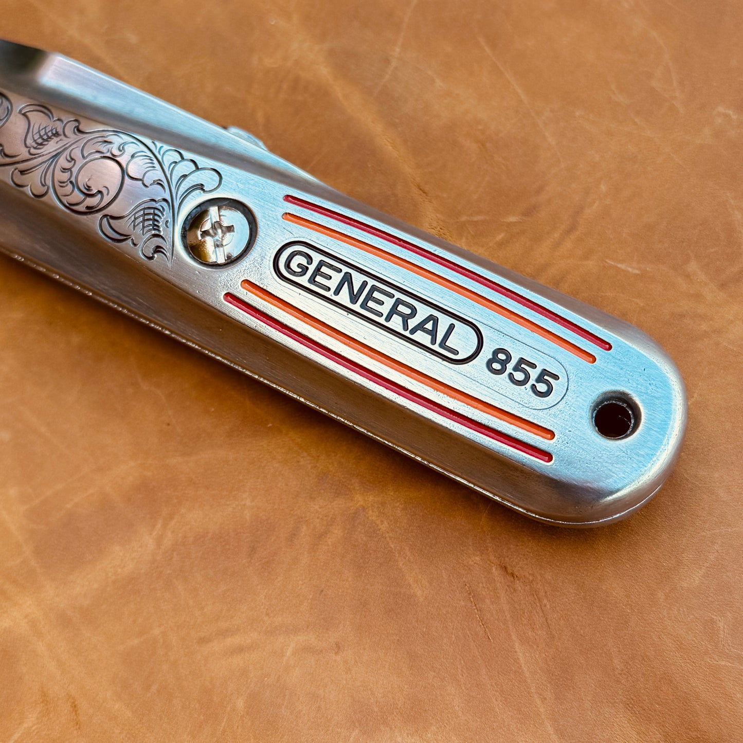 Hand Engraved General (retractable) Utility Knife