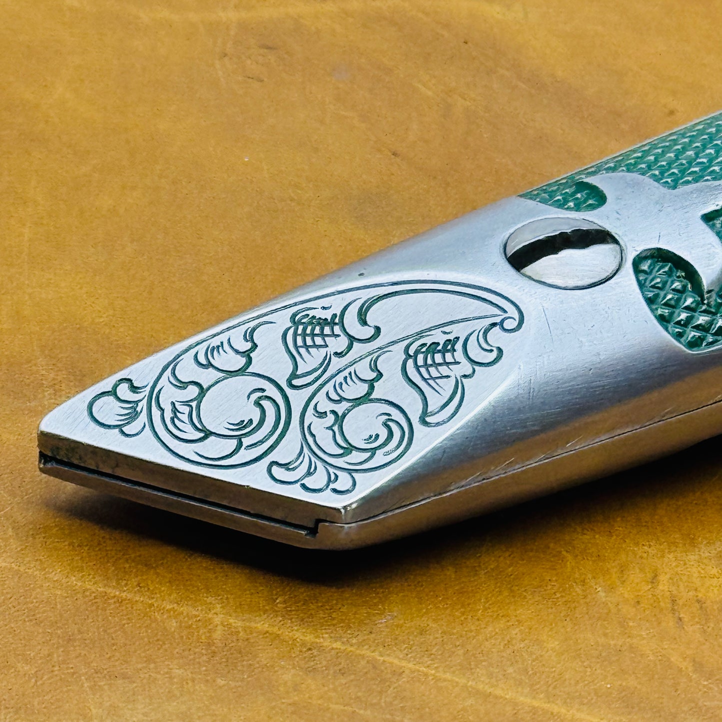Hand Engraved Stanley 299 (fixed blade) Utility Knife