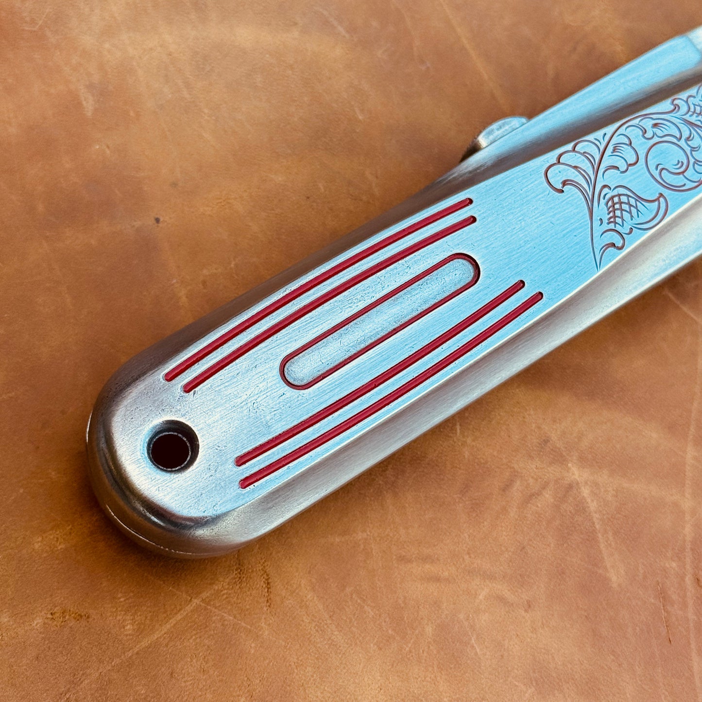 Hand Engraved General (retractable) Utility Knife