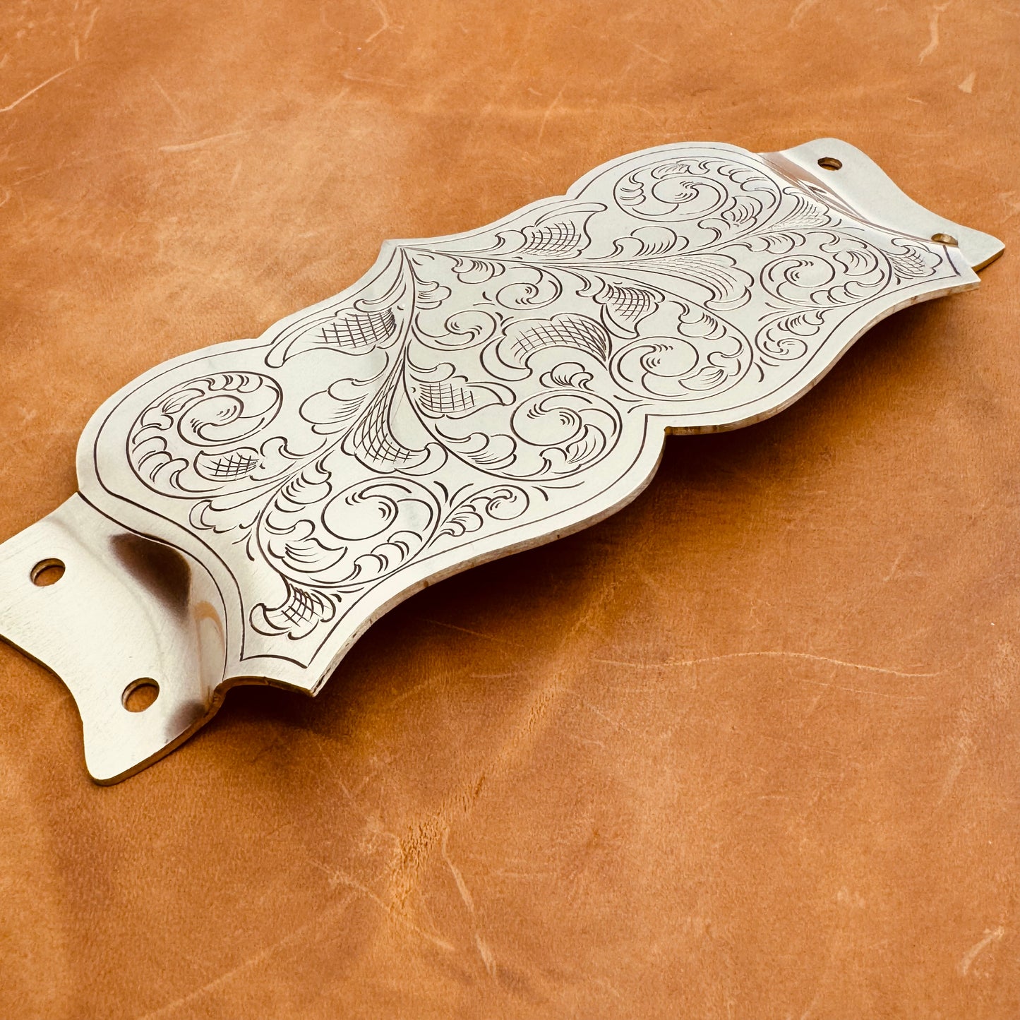 Hand Engraved Small Axe Mount