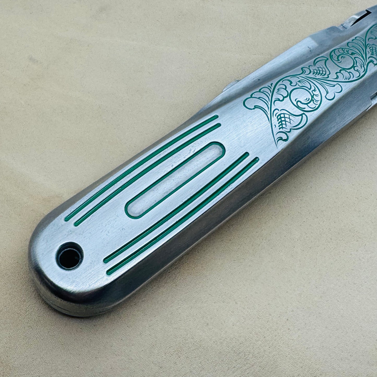 Hand Engraved General (retractable) Utility Knife
