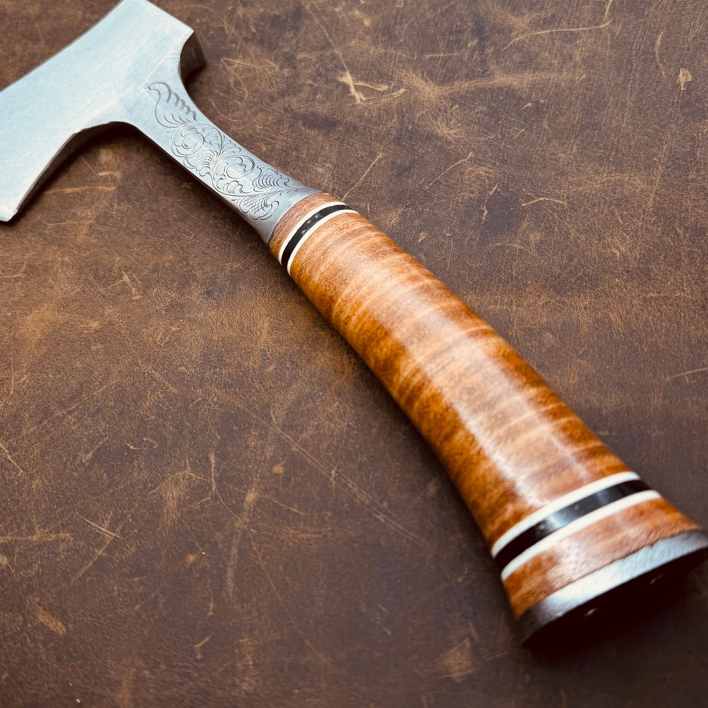 Hand Engraved Estwing Sportsman’s axe