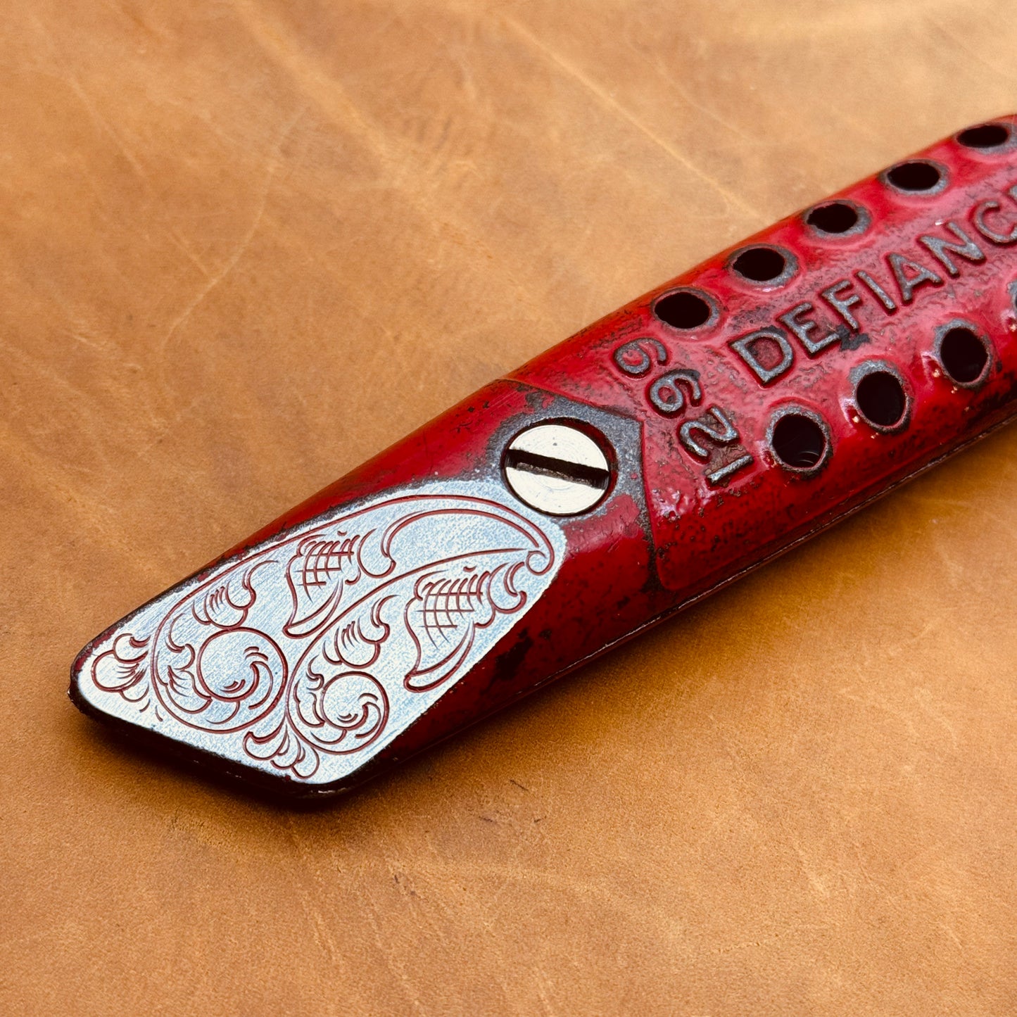 Hand Engraved Stanley 1299 (fixed blade) Utility Knife